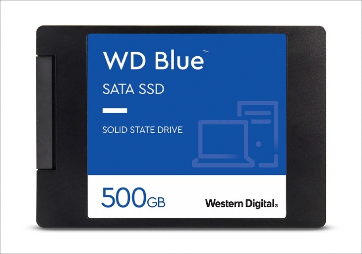 Ổ cứng SSD 2.5 SATA sở hữu kích thước tiêu chuẩn 2.5 inch