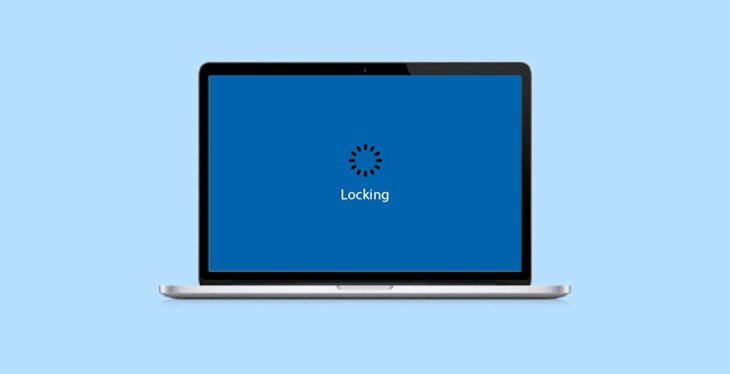 Laptop bị locking có thể do trình bảo vệ màn hình bị hỏng