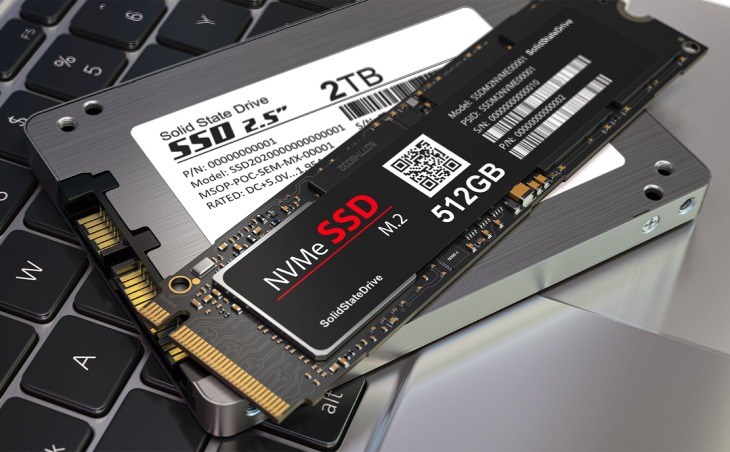 Ổ cứng SSD 512 GB là là lựa chọn phổ biến hiện nay của nhiều người