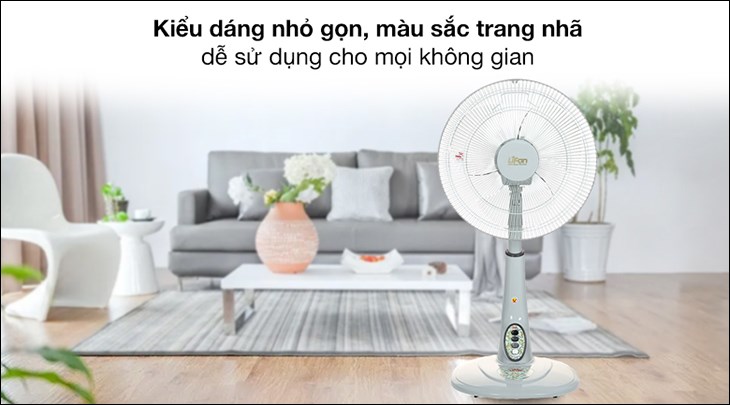 Quạt lửng Lifan QL-216 có khả năng điều chỉnh độ cao linh hoạt và có công dụng tạo gió mát cho không gian sử dụng