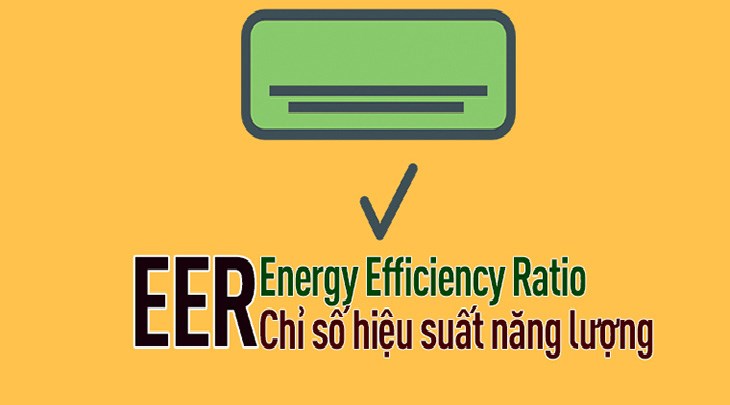 Xem công suất điện năng tiêu thụ (EER)