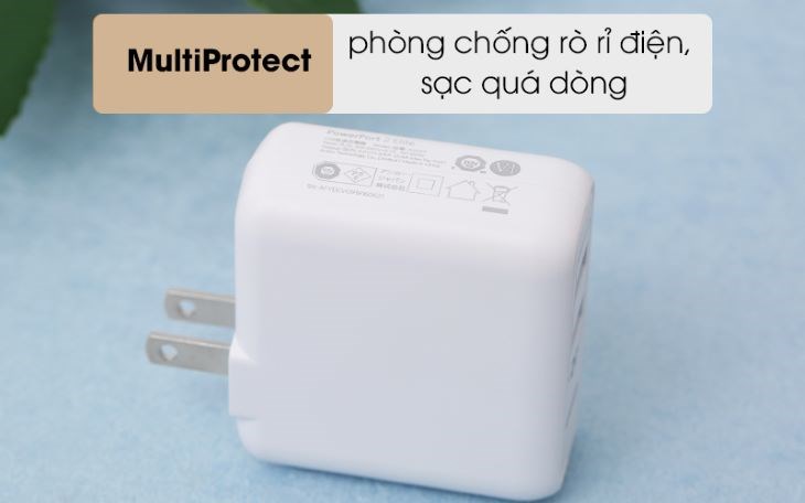 củ sạc có chức năng multiprotect