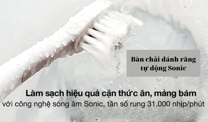 Bàn chải đánh răng tự động Sonic