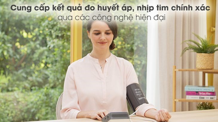 Máy đo huyết áp tự động Microlife B6 Advanced cung cấp kết quả đo huyết áp, nhịp tim chính xác