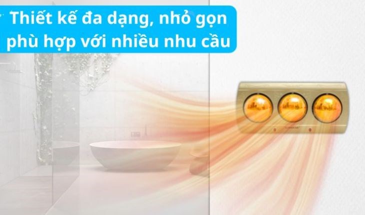 Thiết kế đa dạng, nhỏ gọn phù hợp với nhiều nhu cầu