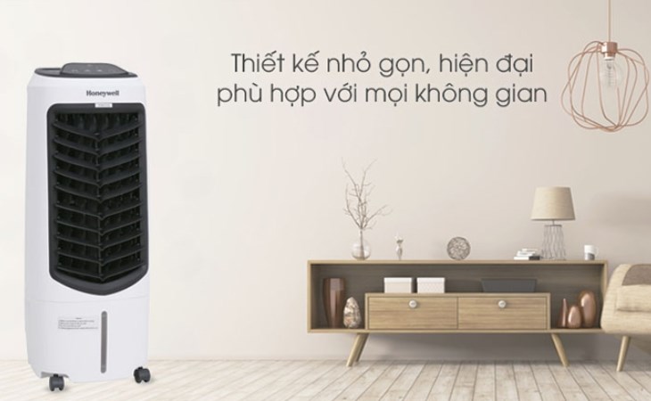 Mẫu quạt điều hòa Honeywell TC10PEv có thiết kế khá nhỏ gọn, bạn có thể chọn mua để làm mát tốt cho căn phòng mình 