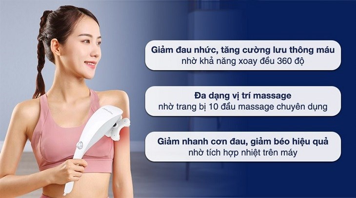 Máy Massage Cầm Tay Poongsan MHP-025 hiện đang được bán với mức giá 1.690.000 đồng (cập nhật 07/2023 và có thể thay đổi theo thời gian)