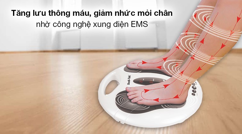 Máy massage chân Rio Beauty Tek BT-CRBO3 hỗ trợ lưu thông máu huyết tốt, phù hợp cho những người cao tuổi