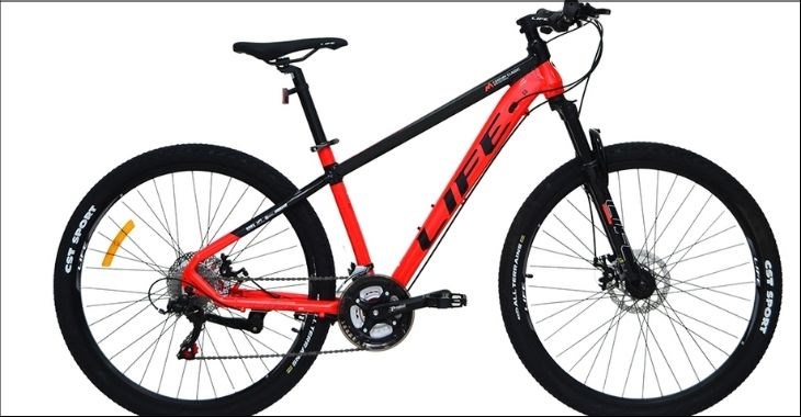 Xe Đạp Địa Hình MTB Life 27,5 HCG Century 27.5 inch sở hữu khung sườn chắc chắn, hệ thống phanh đĩa an toàn 