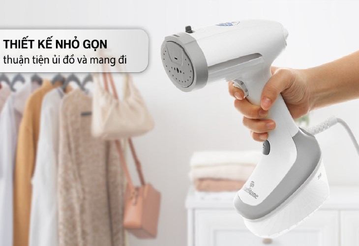 Bàn ủi hơi nước cầm tay BlueStone GSB-4031 1630W thiết kế nhỏ gọn, thuận tiện trong việc ủi đồ và mang đi xa