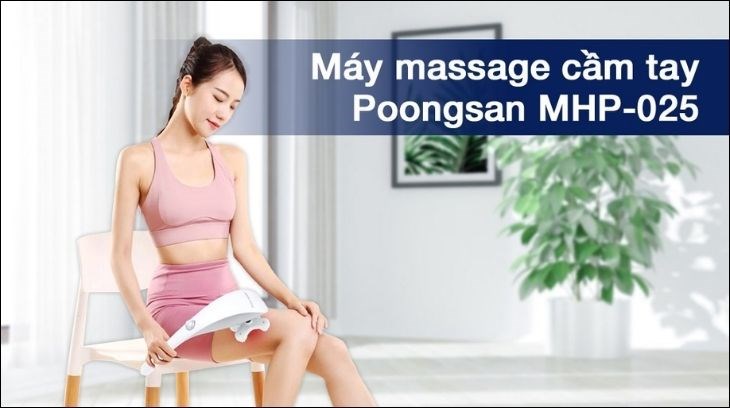 Máy Massage Cầm Tay Poongsan MHP-025 có thể bị hư hỏng nếu như bị nhiễm nước