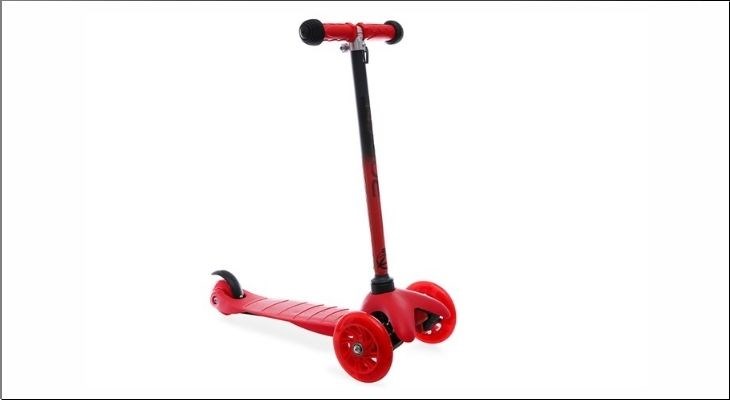 Xe Scooter Zipper Zycom 212-369 có chiều dài 52cm, phù hợp với các bé từ 2–5 tuổi 