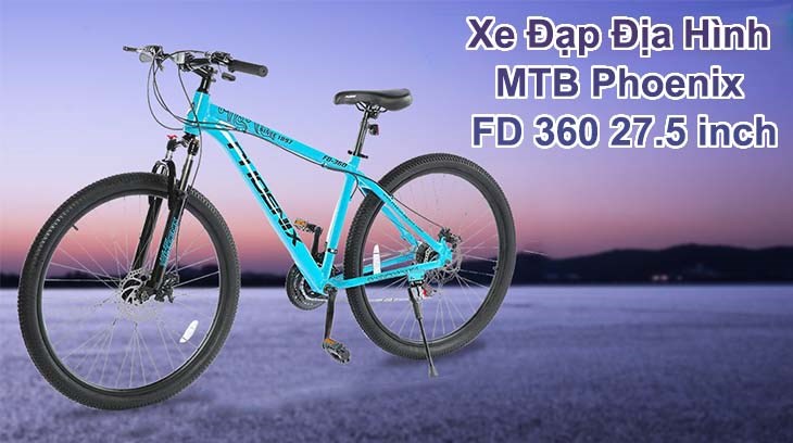 Xe Đạp Địa Hình MTB Phoenix FD 360 27.5 inch có kiểu dáng năng động với các gam màu cá tính