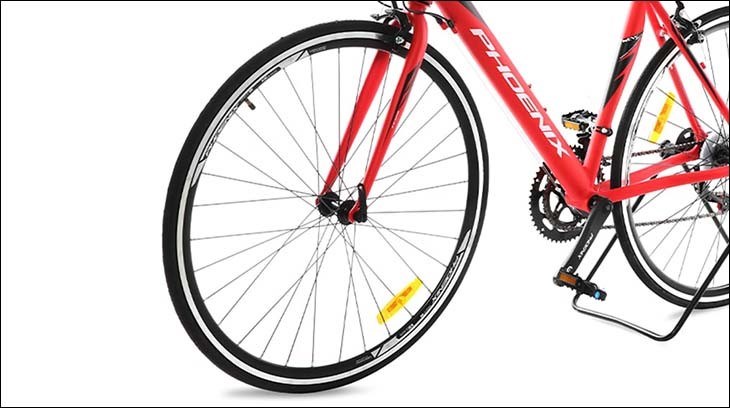 Xe Đạp Thể Thao Road Phoenix 700C ROAD BIKE 29 inch sở hữu cặp bánh 29 inch mỏng nhẹ, không gai, giúp bạn bứt tốc nhanh chóng