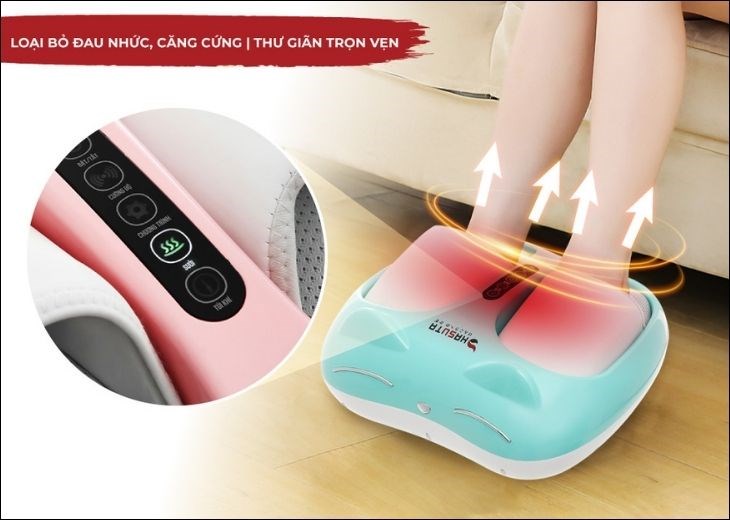 Máy massage chân HASUTA HMF-250 có nguồn gốc xuất xứ rõ ràng