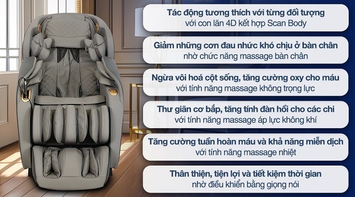 Ghế massage Poongsan MCP-303 đang được bán với mức giá 56.980.000 đồng tại Điện máy XANH (cập nhật 08/2023 và có thể thay đổi theo thời gian)