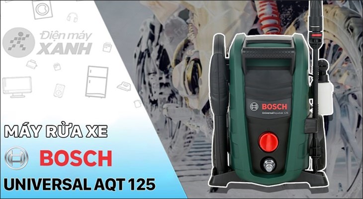 Máy phun xịt rửa áp lực cao Bosch Universal AQT 125 1500W được bán với giá 3.422.000 đồng (cập nhật 29/04/2023 và có thể thay đổi theo thời gian)