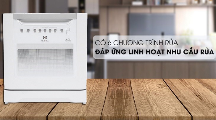 Máy rửa chén mini Electrolux ESF6010BW đến từ thương hiệu của Thụy Điển