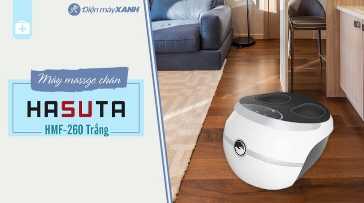 Máy massage chân HASUTA HMF-260 tần số cao giúp lưu thông khí huyết