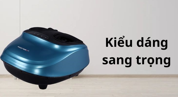 Máy Massage Chân Poongsan MFP-001 có kiểu dáng nhỏ gọn và sang trọng