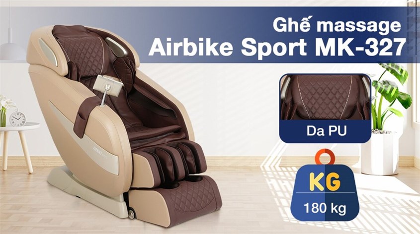 Ghế massage 4D cao cấp - Airbike Sport MK-327