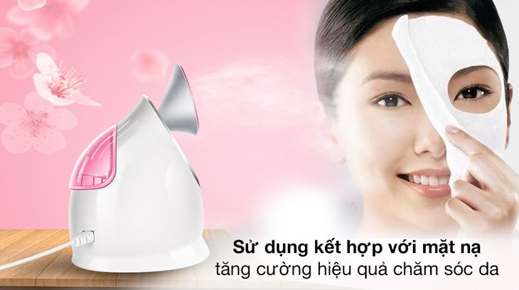 Máy xông hơi mặt nano nóng K.SKIN KD2331A giúp thúc đẩy quá trình hấp thụ dưỡng chất từ mặt nạ