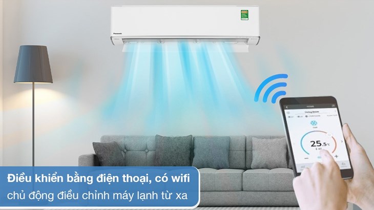 Điều khiển máy lạnh từ xa tiện lợi thông qua ứng dụng Panasonic Comfort Cloud