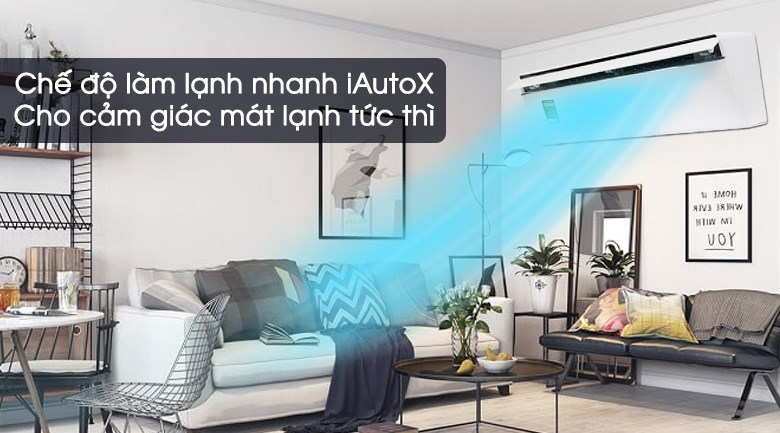 Chế độ iAUTOX có khả năng làm lanh nhanh chóng