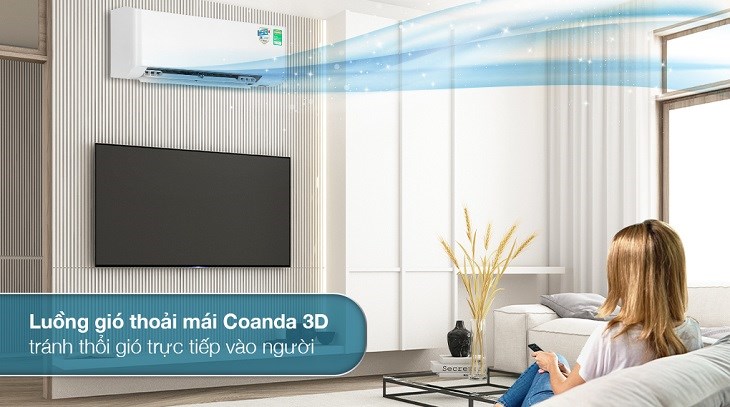 luồng gió coanda 3d trên máy lạnh daikin