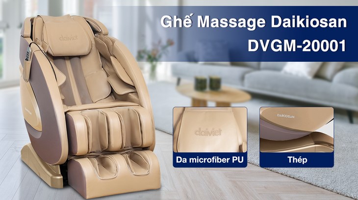 Chọn mua ghế massage Daikiosan DVGM-20001 là một quyết định đúng đắn