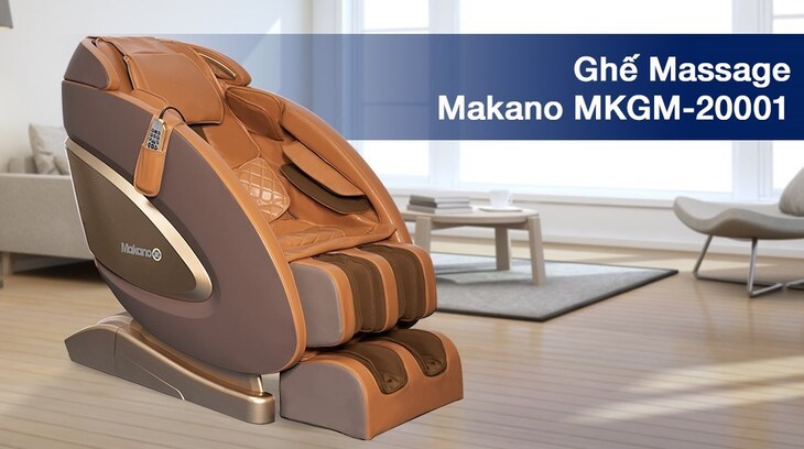 Ghế Massage Makano MKGM-20001 không có mùi hôi nhựa gây khó chịu và vệ sinh dễ dàng khi bám bụi bẩn