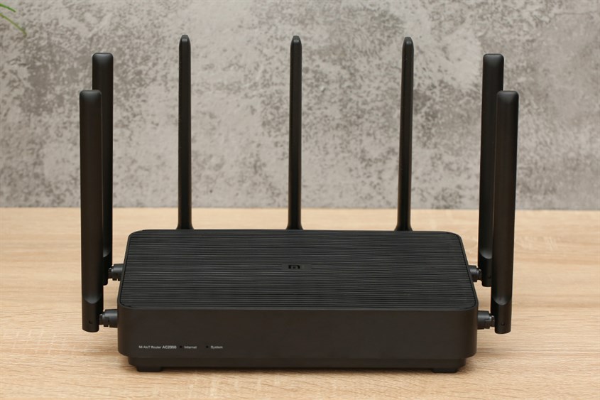 Router Wifi Chuẩn AC2350 Xiaomi Mi Aiot có tốc độ truy cập lên đến  1733 Mbps (băng tần 5GHz)