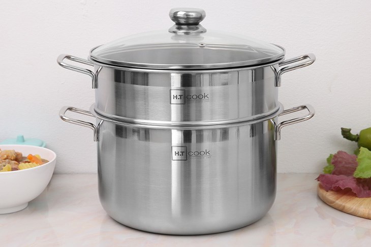 Bộ nồi xửng inox nắp kính 28 cm Fivestar HT Cook HTNX28001 đến từ thương hiệu Fivestar 