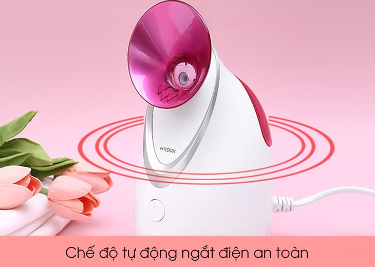 Máy xông hơi mặt nano nóng K.SKIN KD2331A có thể tự động ngắt điện khi cạn nước giúp đảm bảo an toàn cho người dùng và cả sản phẩm