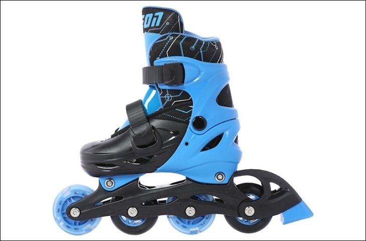 Patin Neon Inline Yvolution NT07B4 có bánh xe được làm từ nhựa PU bền bỉ, có khả năng nâng đỡ cơ thể tốt