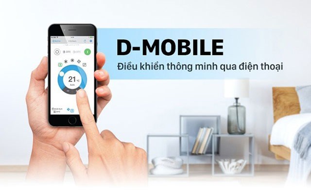 D-mobile giúp người dùng chủ động điều khiển máy lạnh tại bất cứ đâu