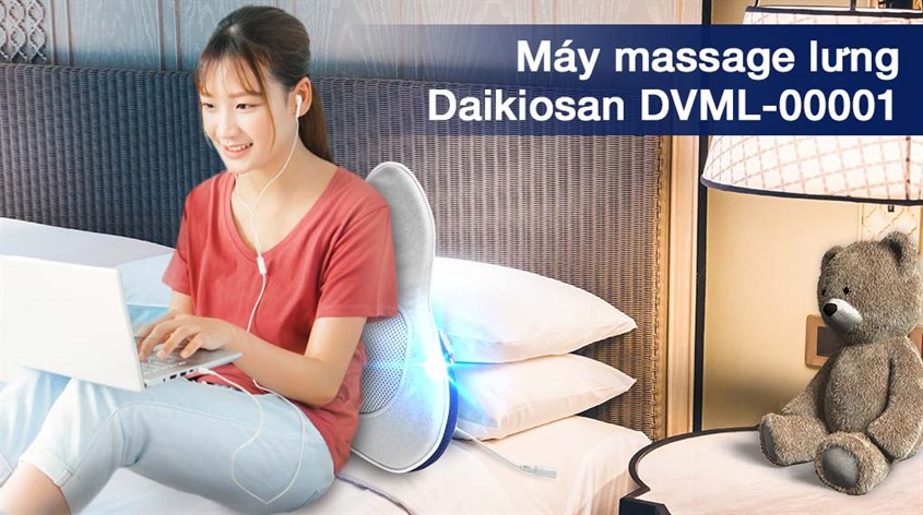 Máy massage lưng Daikiosan đang được bán tại Điện máy XANH với mức giá 1.980.000 đồng (cập nhật 07/2023 và có thể thay đổi theo thời gian)