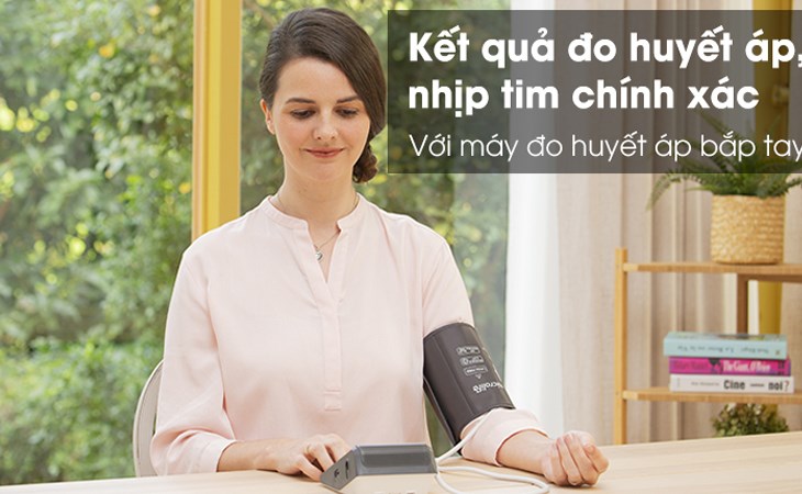 Máy đo huyết áp tự động Microlife B6 Advanced giúp hiển thị kết quả đo huyết áp một cách chính xác