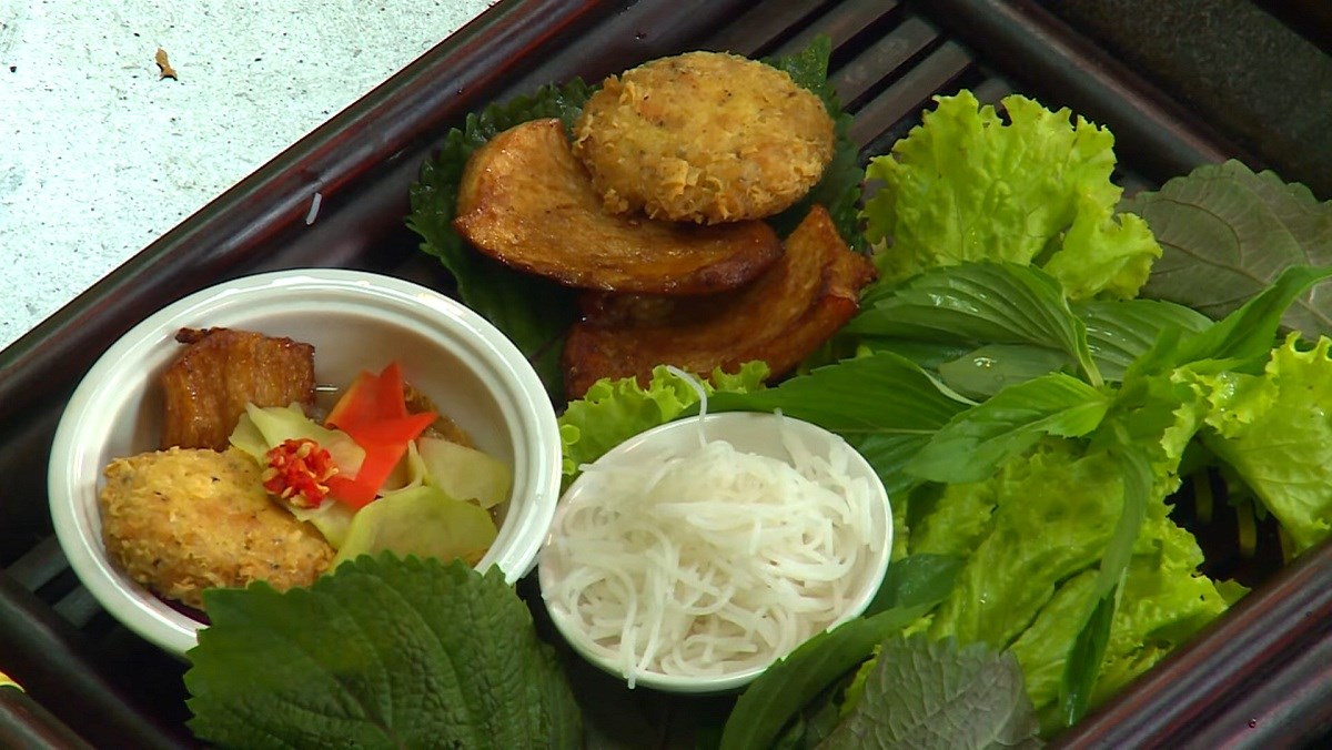 Bún chả Hà Nội chay