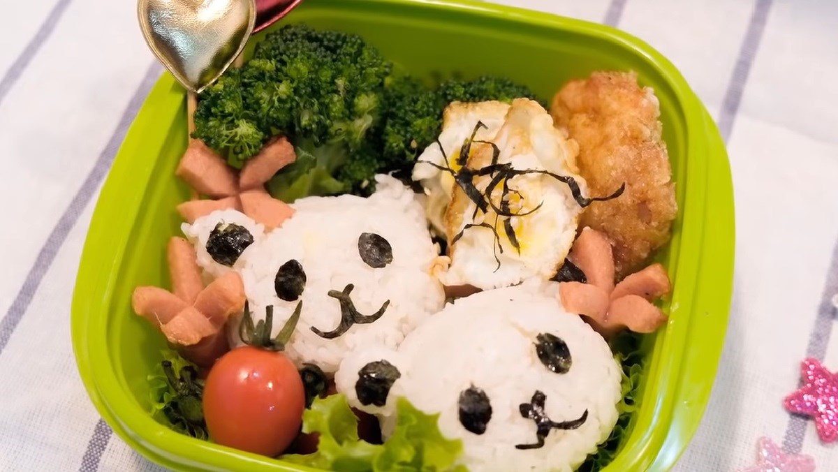 2 cách làm cơm bento