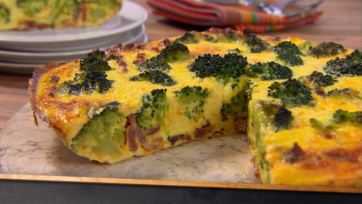 Trứng chiên Frittata kiểu Ý