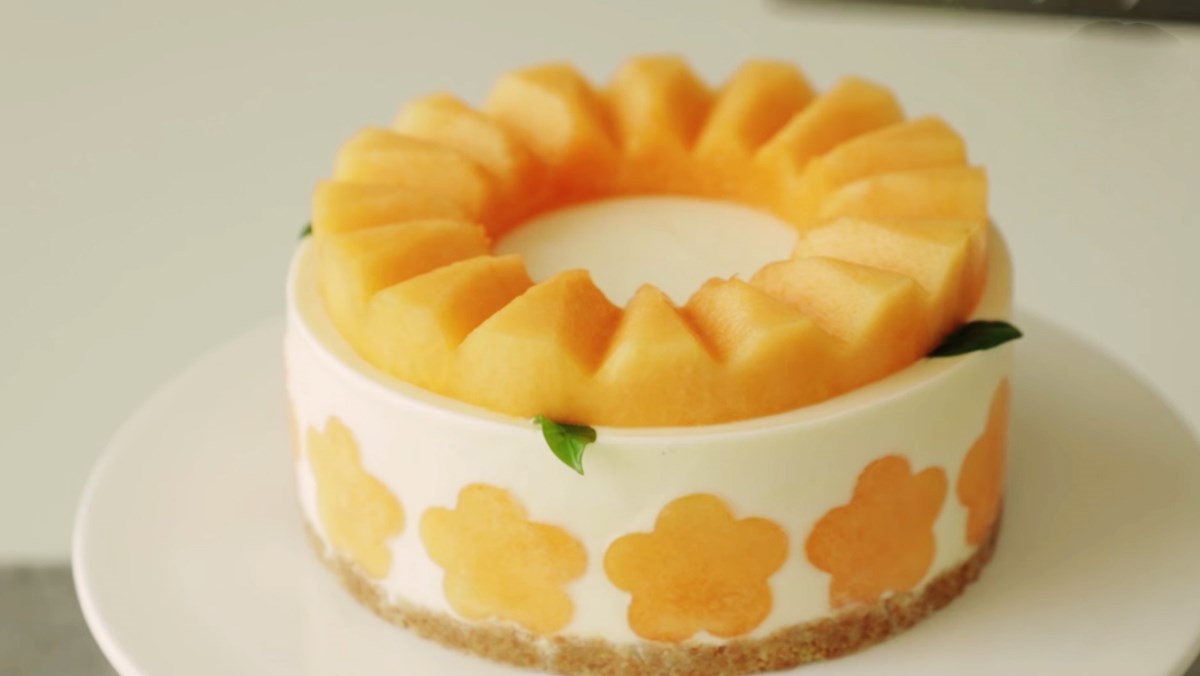 Cheesecake dưa lưới