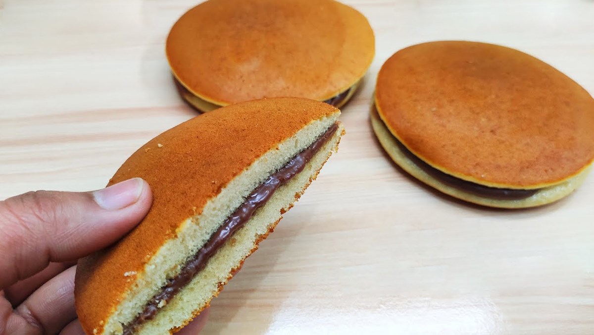 Bánh rán doremon - bánh rán dorayaki không cần bột nở và trứng