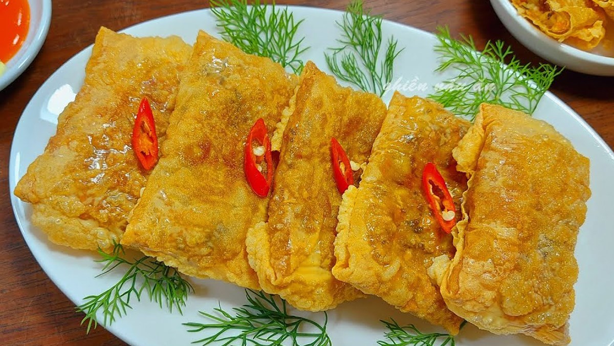 2 cách làm chả giò chay tàu hũ ky và bánh tráng