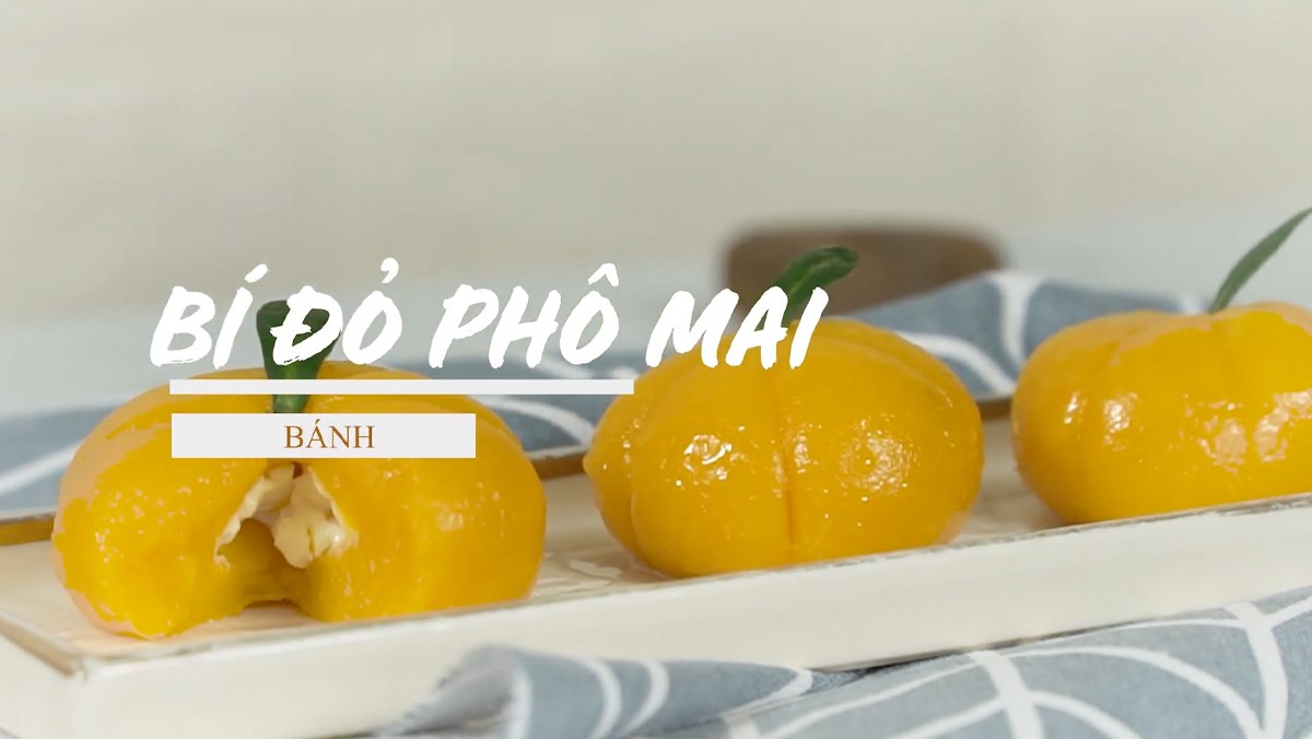 Bánh bí đỏ nhân phô mai