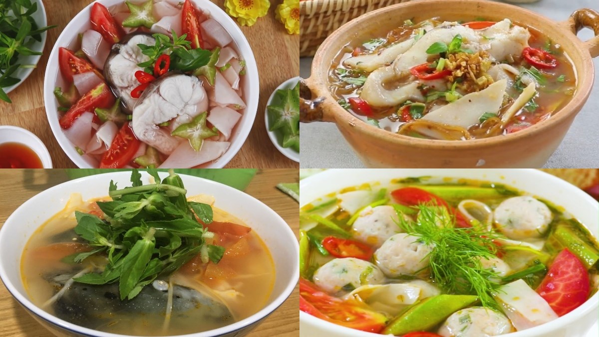 canh cá nấu măng chua