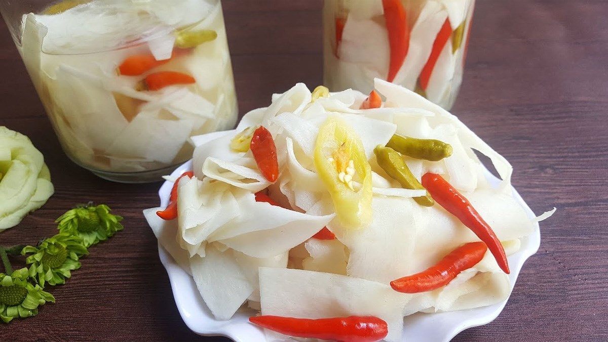 Mẹo ngâm măng chua để nấu canh