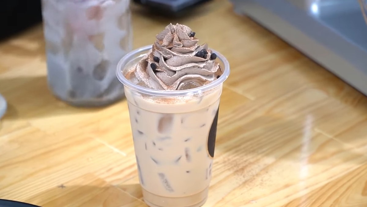 Trà sữa kem tiramisu, Trà sữa kem phô mai tiramisu