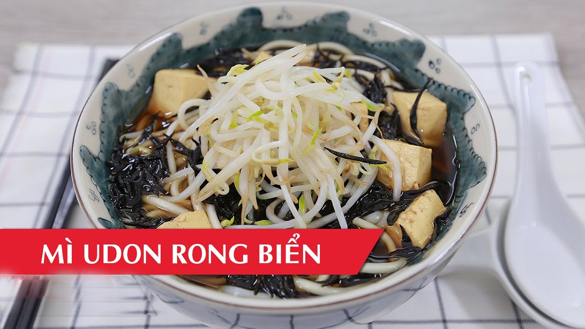 Mì Udon rong biển