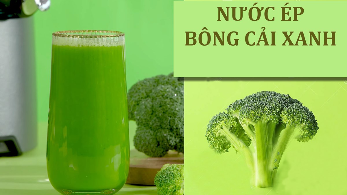 Nước ép bông cải xanh